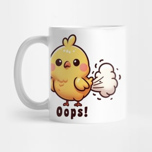 Cute chicks also fart! Mug